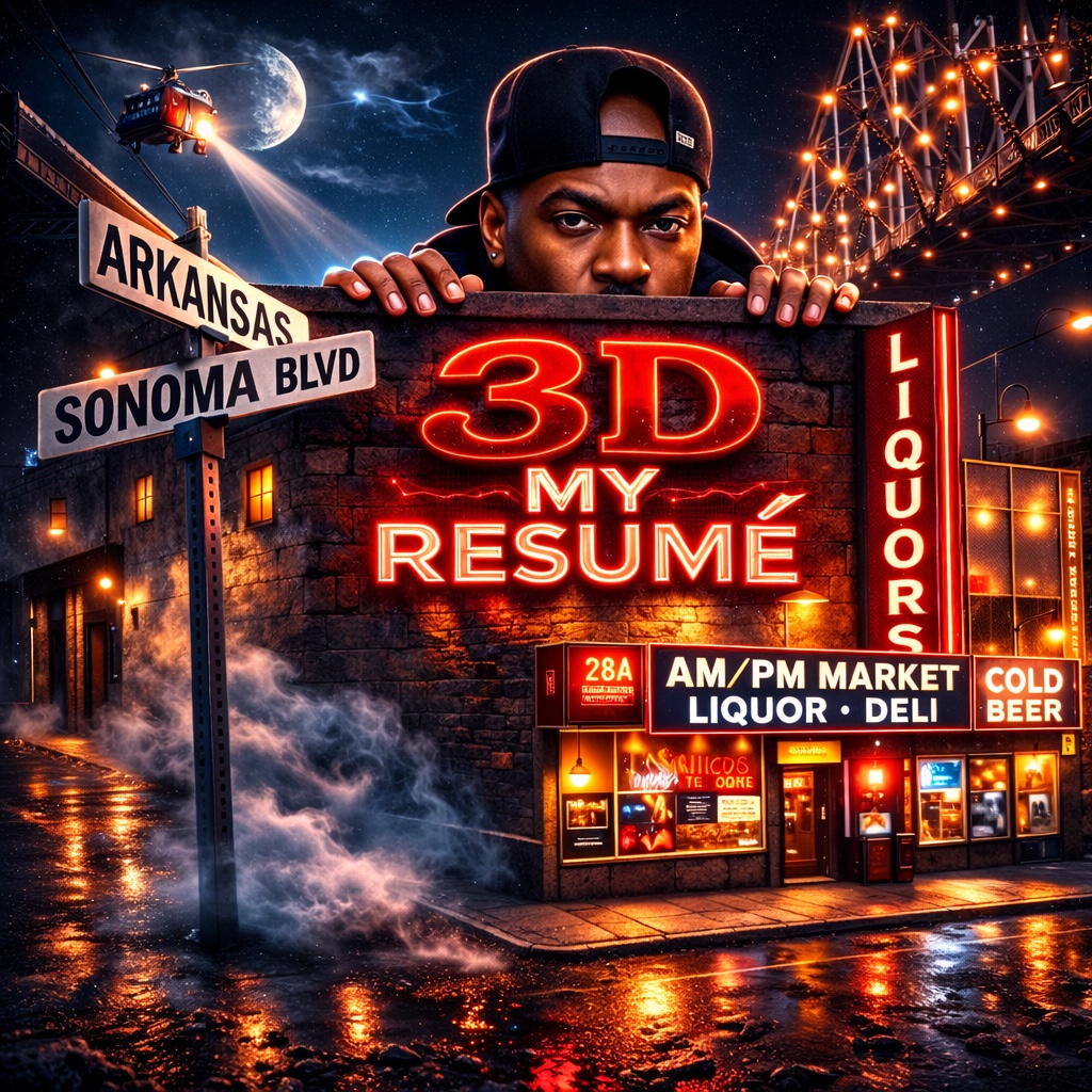 3D MY RÉSUMÉ coming soon artwork